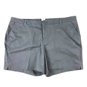 Magellan Khaki Chino Hiking Shorts Slate Grey Women's 20 Outdoors Fishing